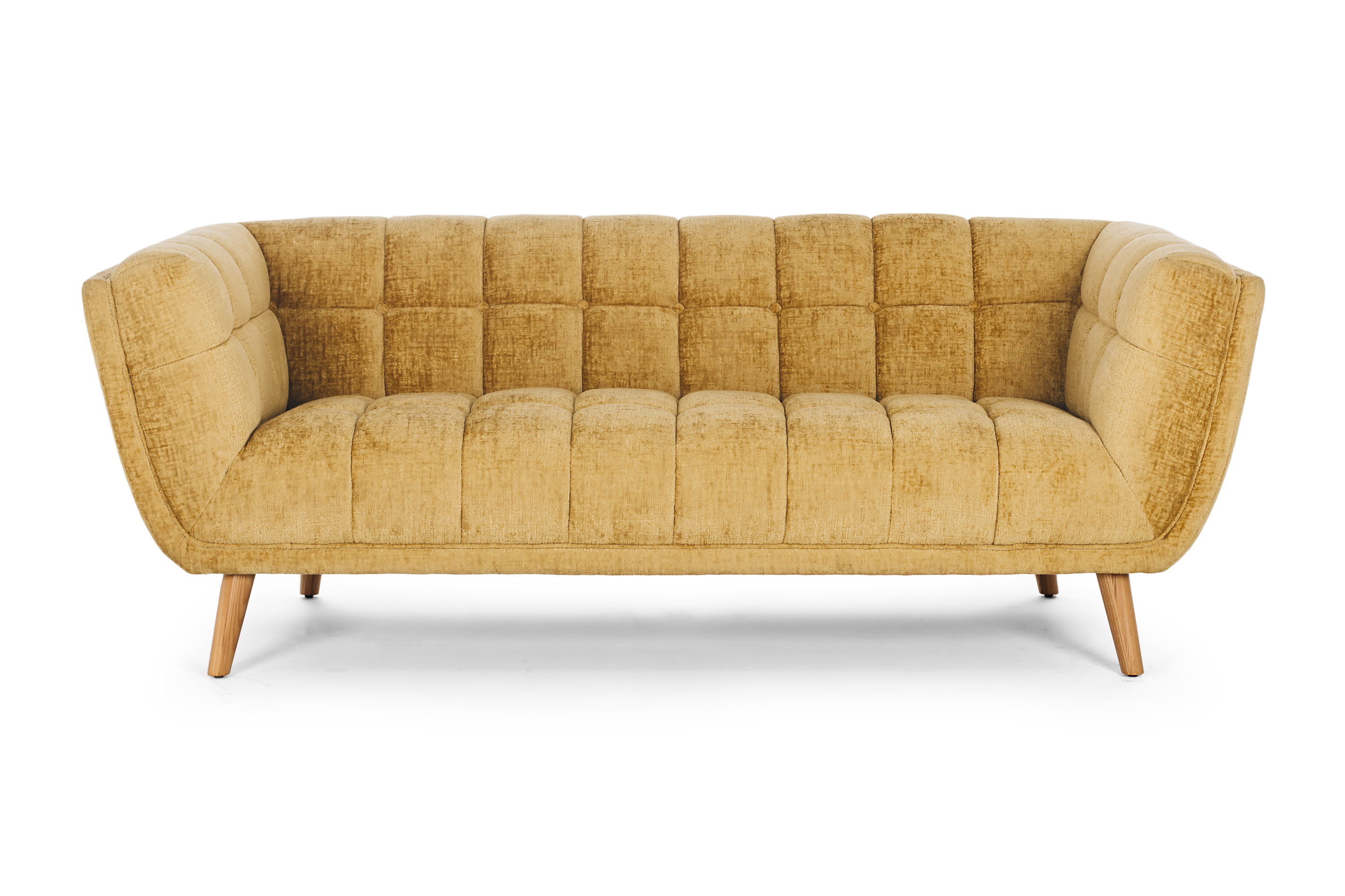 Towelie 3 seater sofa - Dijon Yellow